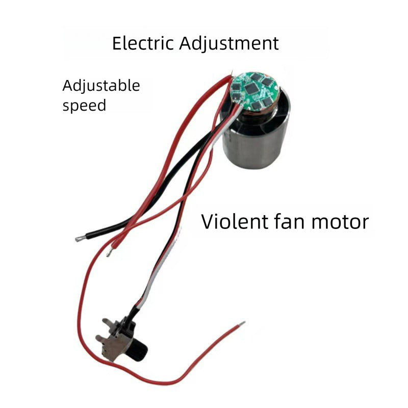 Brushless motor violent fan brushless ducted motor 7.4v